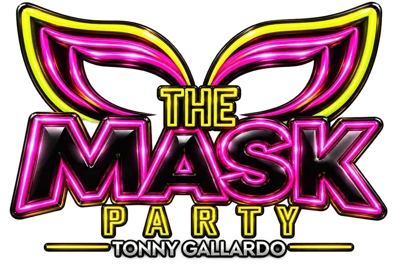 Logotipo de The Mask Party de Tonny Gallardo